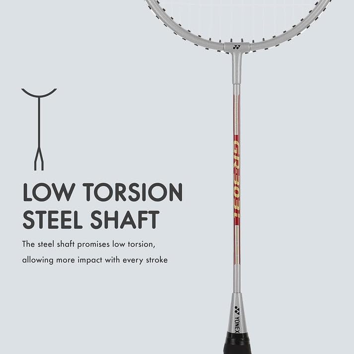 Yonex Badminton Racquet GR 303I Dark Red, Graphite - Image 3