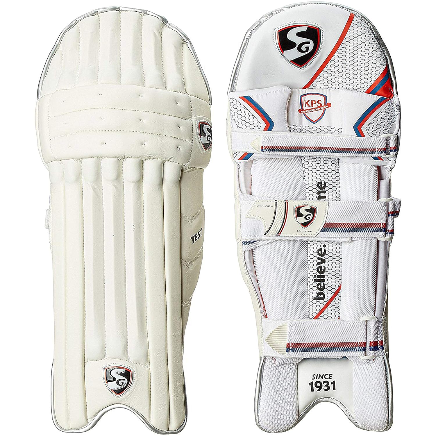 SG Test Rh Batting Legguard, Adult, Multicolour, Wood