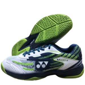 Yonex V200 I badminton shoes White Deep Ocean indoor court footwear