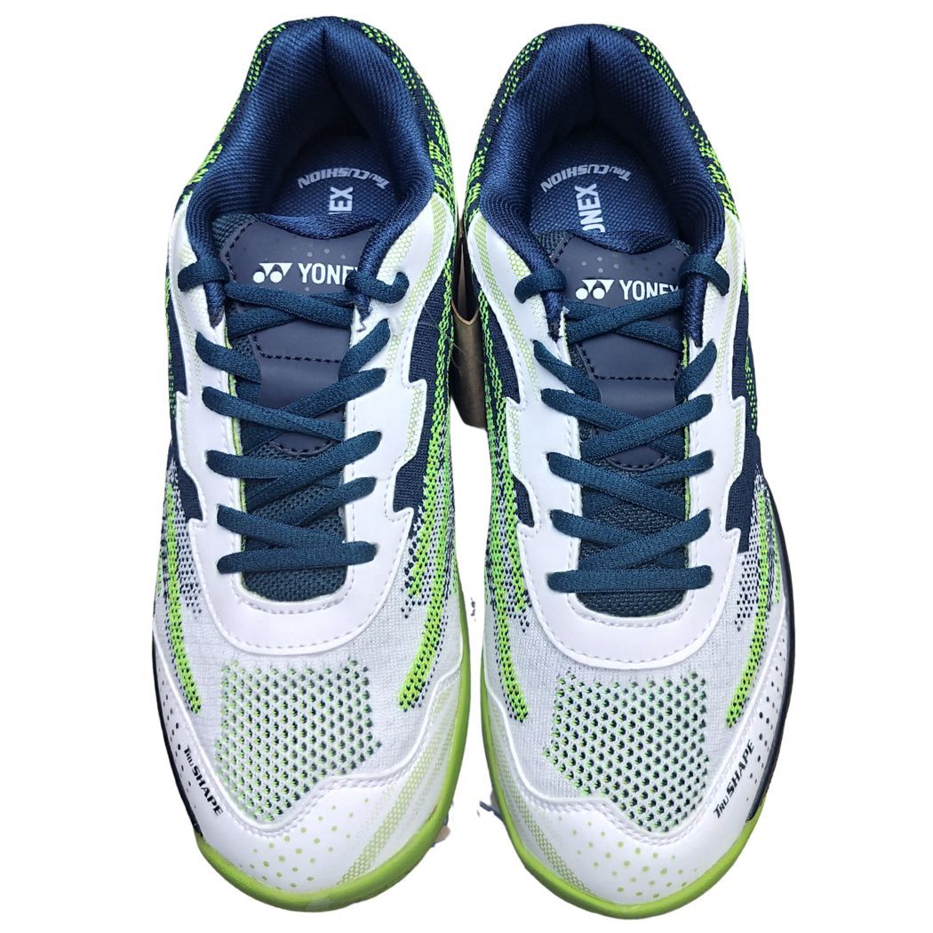 Yonex V200 I Badminton Shoes White Deep Ocean β Lightweight Indoor Court Shoes - Image 4