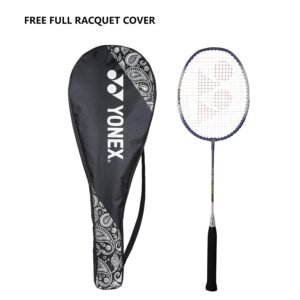Yonex ZR 100 Light Aluminium Badminton Racquet with Full Cover – Blue | Made in India